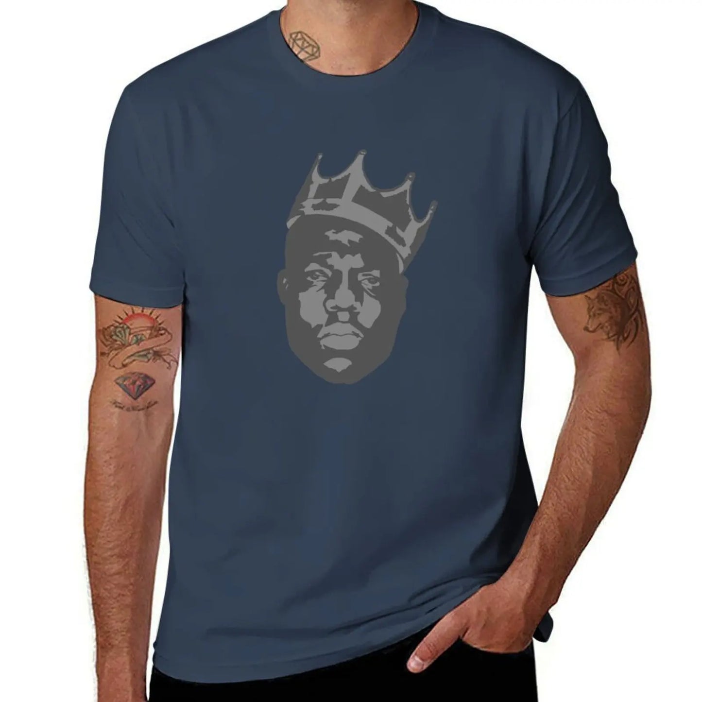 the notorious big hiphop T-Shirt Sporty Breathable Short Sleeve T-Shirt