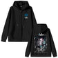 Ado World Tour 2025 Hibana Zipper Hoodie Men Women Fashion Japanese Style Zip Up Jacket Unisex Casual Vintage Zip Up Sweatshirt