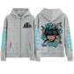 2025 Anime Arcane Vi Zipper Hoodie Harajuku Pullover Tops Long Sleeve Loose Casual Sweatshirts