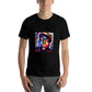 NOTORIOUS BIG POP ART T-Shirt Athletic Fit Sports Short Sleeve Top