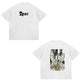 Cotton Print 2pac Summer Men T Shirt Men's Tshirts Rapper Star Tupac  Print Streetwear Women Short Sleeve Casual Tshirt Y2k