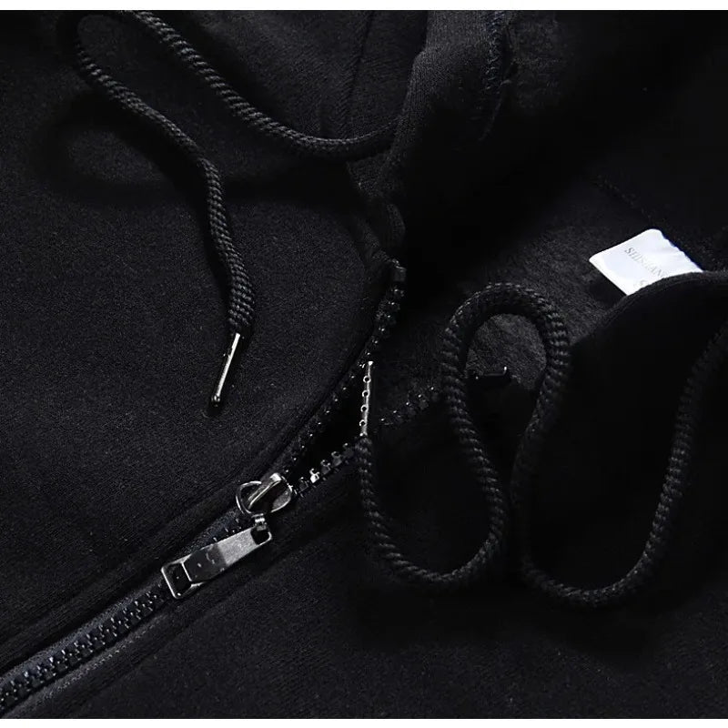 New Style SKZOO Stray Kids Cute Cartoon Surrounding Harajuku Printed Hoodie Loose-fitting Zip-up Hoodie Christmas Birthday Gifts